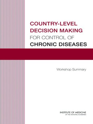 cover image of Country-Level Decision Making for Control of Chronic Diseases